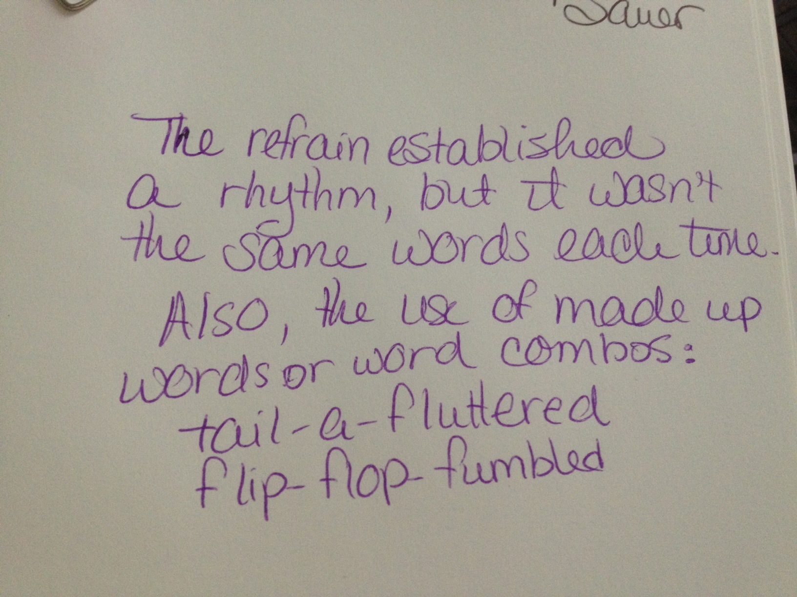 This is my reflection of Schmidt’s character introduction.