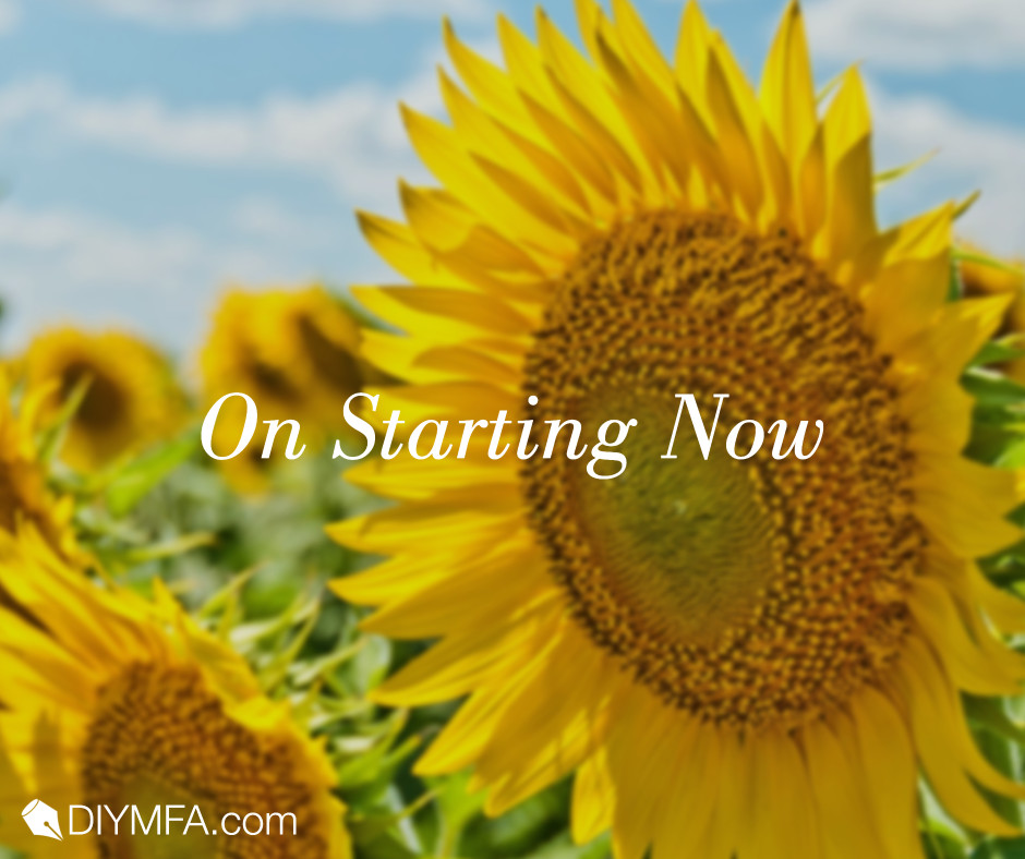 Title Image: On Starting Now